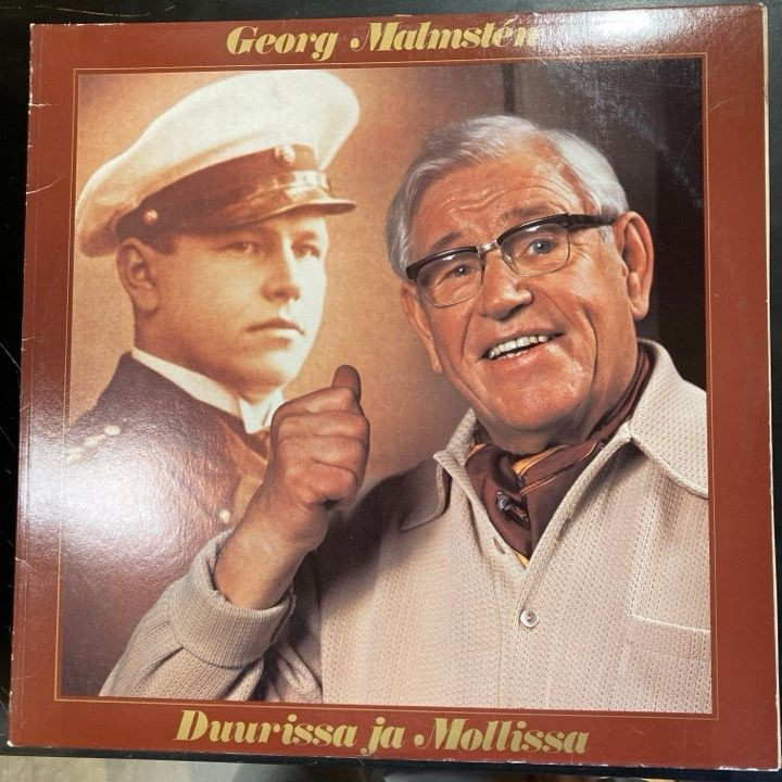 Georg Malmsten - Duurissa ja mollissa (FIN/1981) 2LP (VG+/VG+) -iskelmä-